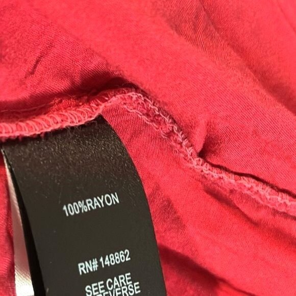 Torrid Womens Sleeveless Ombre Tank Top Pink/Red Rayon Size 00 - Picture 3 of 6